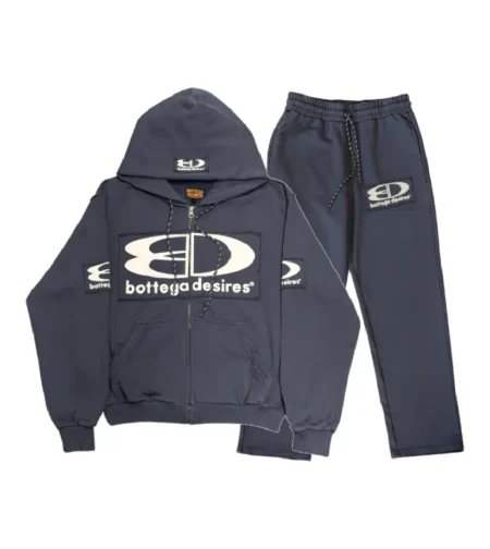 Bottega Desires Blue Tech Tracksuit